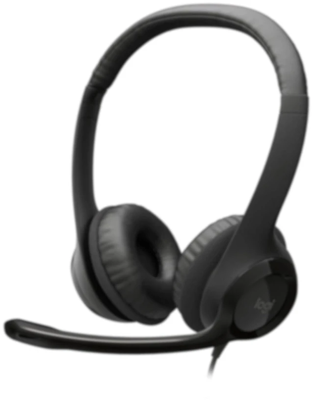 Main image of Logitech H 390,Color Black,Connectivity Technology Wired,Built-in Media Headset.