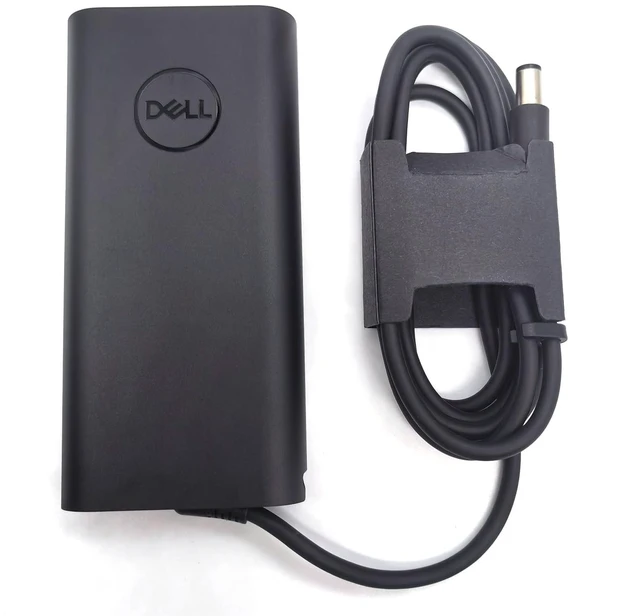 Alt view image 5 of 5 - Dell 180W Barrel 7.4mm GAN Laptop Charger Round tip 19.5V 9.23A 010KFT 0TXR1N 0D6JHG, Black