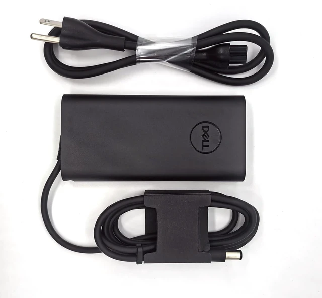 Alt view image 4 of 5 - Dell 180W Barrel 7.4mm GAN Laptop Charger Round tip 19.5V 9.23A 010KFT 0TXR1N 0D6JHG, Black