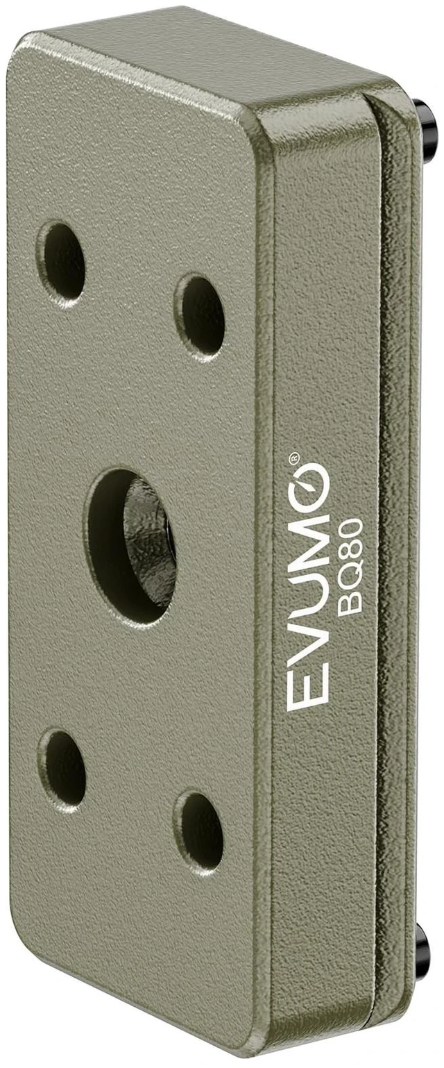 Main image of EVUMO Arca Adapter Mount for BOG Saddle Clamp, 6061-T6 Aluminum Arca Adapter Plate for BOG Shooting Rest Head (Green)