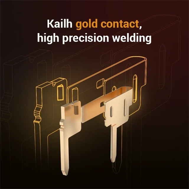 Alt view image 5 of 5 - Kailh Deep Sea Silent Low Profile Keyboard Switch Mechanical Keyboard Switch for Deep Sea Island Whale Landing MINI 1353Hitbox (30, Whale)