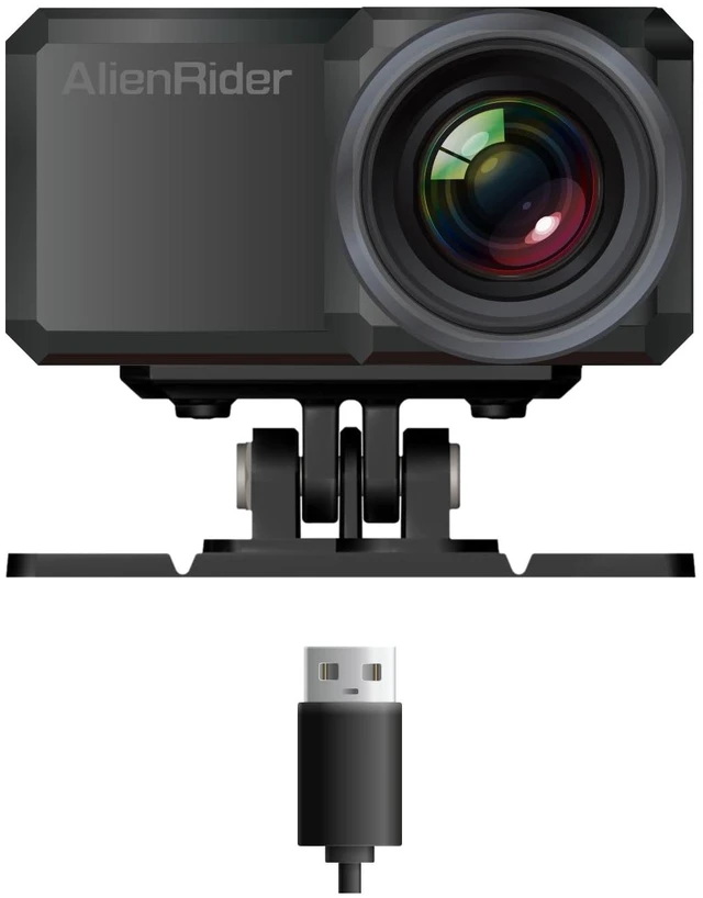 Main image of AlienRider M11 Motorcycle Dash Cam with High-Definition Image Stabilization (M11-USB)