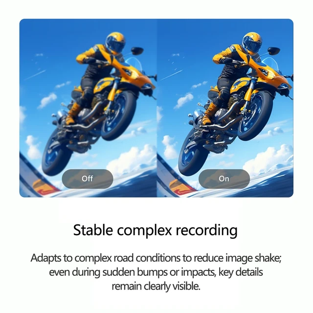 Alt view image 2 of 5 - AlienRider M11 Motorcycle Dash Cam with High-Definition Image Stabilization (M11-USB)