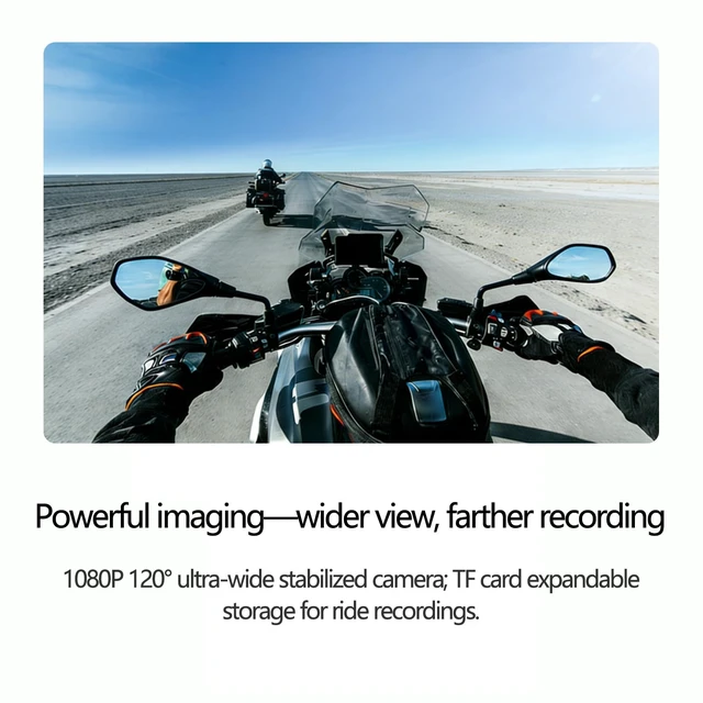 Alt view image 5 of 5 - AlienRider M11 Motorcycle Dash Cam with High-Definition Image Stabilization (M11-USB)