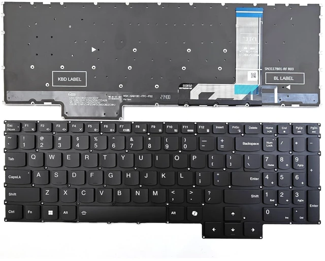 Main image of KGIGIBE Keyboard for Lenovo LOQ 15ARP9 15AHP9 15IAX9 15IRX9 G5000 Laptop
