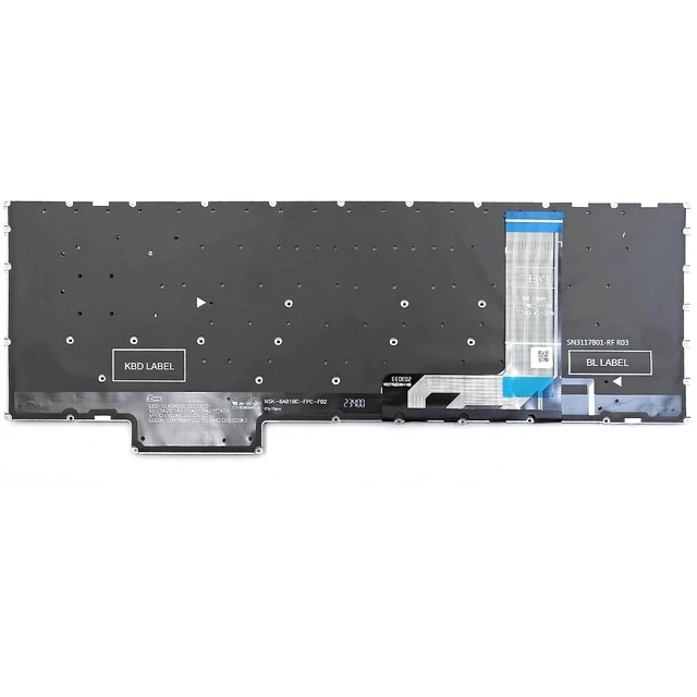 Alt view image 3 of 3 - KGIGIBE Keyboard for Lenovo LOQ 15ARP9 15AHP9 15IAX9 15IRX9 G5000 Laptop