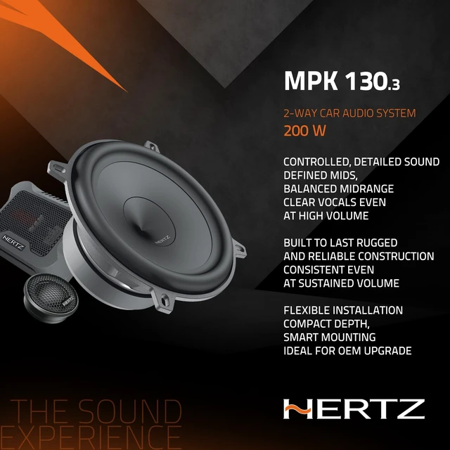 Alt view image 4 of 5 - HERTZ Mille Pro Series MPK 1303 5.25" Two-Way Pro Audio Component System