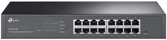 Main image of TP-Link TL-SG216E, 16 Port Gigabit Easy Managed Switch