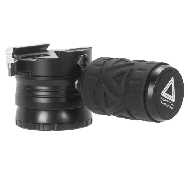 Alt view image 3 of 5 - Warrior Tripods The Major Head, Black, 55mm, WT-M