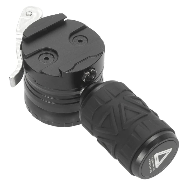 Alt view image 4 of 5 - Warrior Tripods The Major Head, Black, 55mm, WT-M