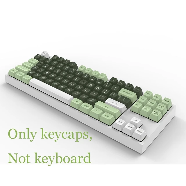 Alt view image 4 of 5 - Guffercty kred SA Profile PBT Keycaps,173 Set Double Shot Durable Keycaps for Custom Mechanical Keyboard Mod Fit 60% 100% Layout for Gamers Typists (Salon Style)