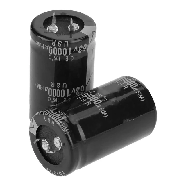 Alt view image 3 of 5 - Audio Capacitor, 4Pcs 10000uF 63V for Amplifier