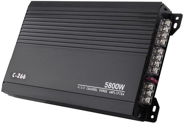 Main image of DriSentri 5800W 4 Channel Car Amplifier Stereo Audio Super Bass Power Subwoofer Amp, Low Distortion High Power Amplifier