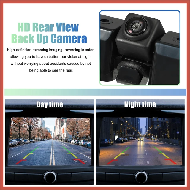 Alt view image 5 of 5 - ACROPIX Rear View Back Up Camera Replacement for Chevrolet Colorado 2015-22