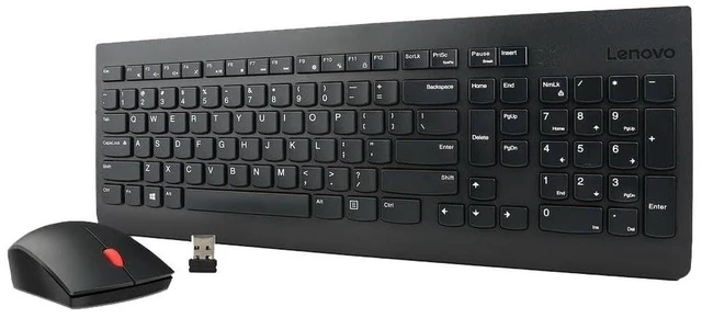 Main image of Lenovo 4X30M39458 Combo Wl Keyboard Mice Wrls,Black