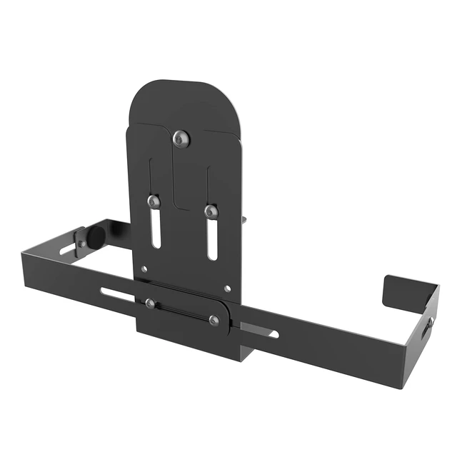 Alt view image 3 of 5 - Add-On Magnetic Speaker Holder - CTA Add-On Magnetic Speaker Holder for Paragon Locking Wall Mounts - 25-milimeter Tube Floor Stands & Other CTA Products - Black - (ADD-SPKB)