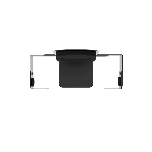 Alt view image 5 of 5 - Add-On Magnetic Speaker Holder - CTA Add-On Magnetic Speaker Holder for Paragon Locking Wall Mounts - 25-milimeter Tube Floor Stands & Other CTA Products - Black - (ADD-SPKB)