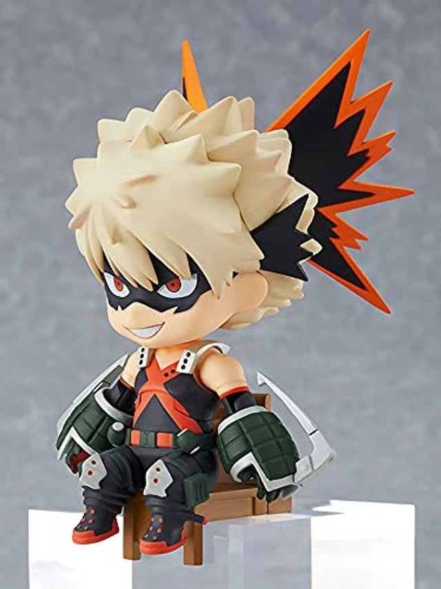 Alt view image 5 of 5 - Good Smile My Hero Academia: Katsuki Bakugo Nendoroid Swacchao! Action Figure,Multicolor,TY12562