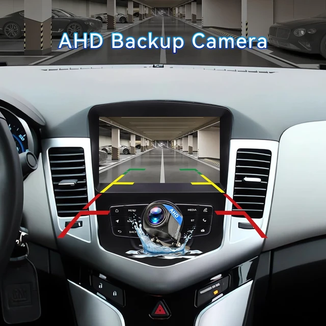 Alt view image 3 of 5 - Android 14 Car Radio Stereo Compatible with Chevrolet Cruze 2009-2014, 8" OEM Style Touch Screen Wireless CarPlay & Android Auto GPS Navigation FM Radio Upgrade Bluetooth HD Backup Camera 2GB+6