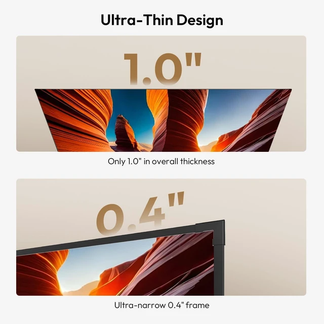 Alt view image 5 of 5 - NothingProjector Fixed Frame Screen, Matte White 120 inch, 1.3 Gain