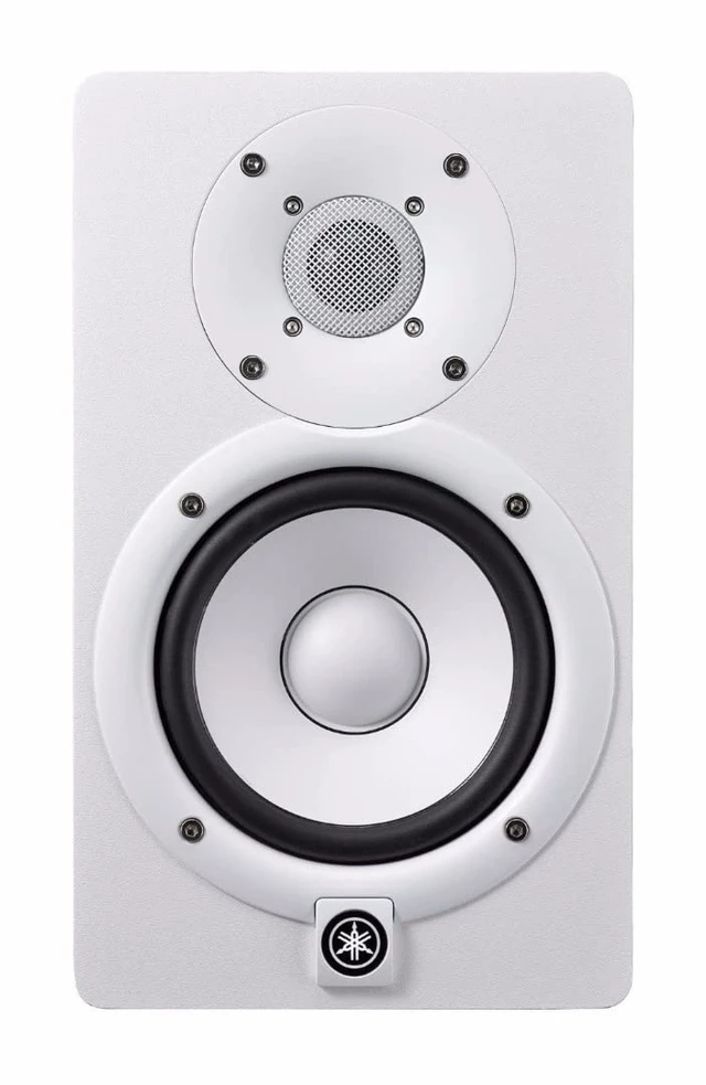 Alt view image 2 of 5 - YAMAHA HS5 W 5-Inch Powered Studio Monitor (White, 2-Pack) Bundle (2 Items)