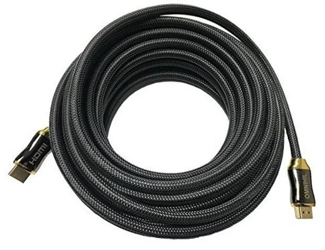 Main image of OMNIHIL 30 Feet Long HDMI Cable Compatible with BenQ HT2150ST 1080P Short Throw Projector