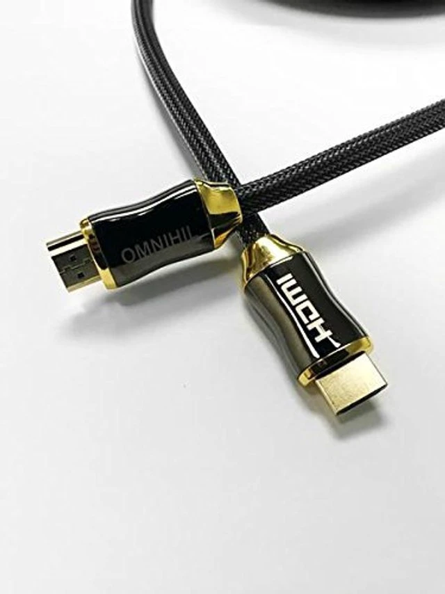 Alt view image 2 of 4 - OMNIHIL 30 Feet Long HDMI Cable Compatible with BenQ HT2150ST 1080P Short Throw Projector