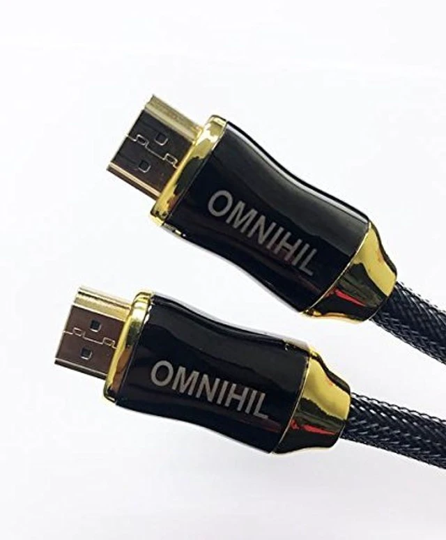 Alt view image 3 of 4 - OMNIHIL 30 Feet Long HDMI Cable Compatible with BenQ HT2150ST 1080P Short Throw Projector