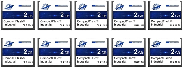 Main image of Dogfish Compact Flash Memory Card 2GB 10PACK Industrial CF Type I Card