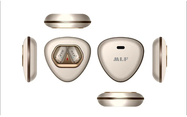 Main image of MLF-M018 Open Ear Translation Earbuds AI Real Time Translator Earbuds Global Multilingual AI Translator Earbuds Voice Boost ENC Noise Suppression Clear Calls Beige