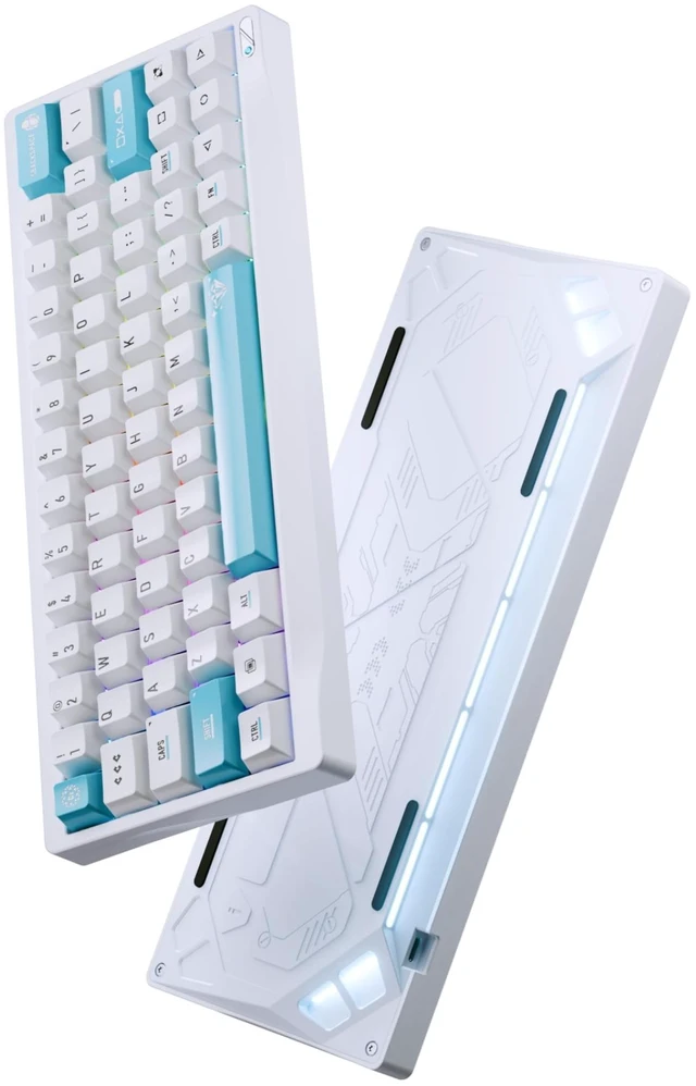 Main image of OOCTPK Chilkey SF60 Wired Magnetic Keyboard with Metal Keycaps, 60% Gaming Keyboard with Hall Effect Switch Hot Swappable, Rapid Trigger, 16 Millions ARGB, Full-Aluminum for a Rich, Deep, Thock Typing
