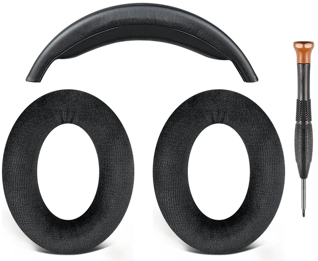 Main image of SOULWIT Replacement Kit for Sennheiser HD595/HD598/HD599 - Black