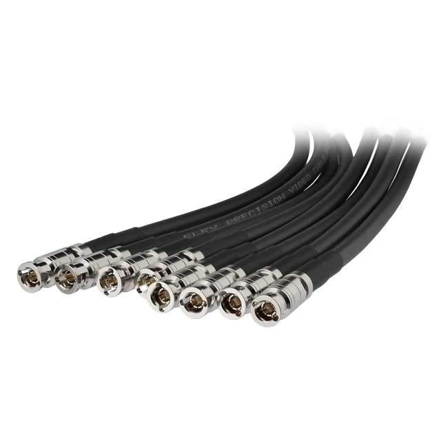 Alt view image 2 of 5 - Superbat CXP-12 4-Channel Micro BNC Cable for 12G SDI Machine Vision