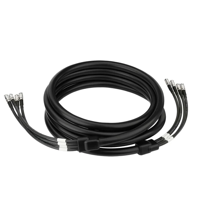 Alt view image 5 of 5 - Superbat CXP-12 4-Channel Micro BNC Cable for 12G SDI Machine Vision