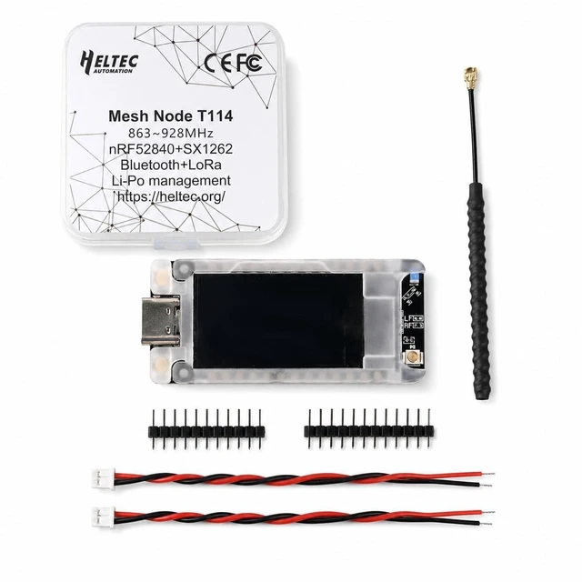 Main image of HELTEC T114 V2 915MHz LoRa Board nRF52840 SX1262 TFT Display for Meshtastic