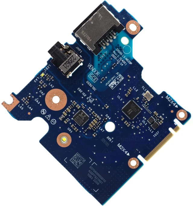 Main image of Deal4GO RJ45 LAN Ethernet Audio Jack IO Board GDXH0 LS-M533P LS-M534P Replacement for Dell G15 5530 5535 G16 7630