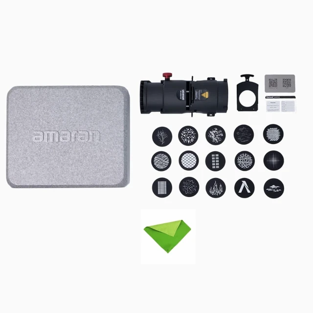 Alt view image 2 of 5 - Aputure Amaran Spotlight SE 19 Lens Kit for Amaran Halo 300x 200x 100x