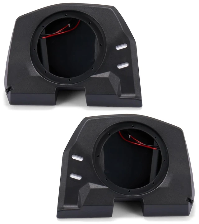 Main image of AUPOWER Rear Roof Speaker Pods Hloder for Polaris General 1000, 6.5" Speaker Mount Enclosures with Brackets, Replace OEM #2637784, 2637785