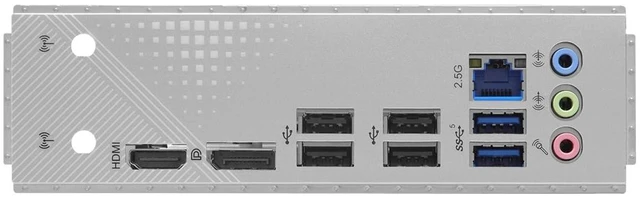 Alt view image 3 of 3 - H810M-X Gen5 Micro-ATX, Intel Core Ultra (Series 2), DDR5 6400, PCIe 5.0, 2.5G LAN, 6+1+1+1+1 Power Phase