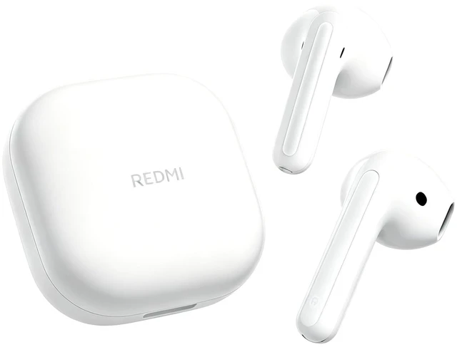 Main image of XIAOMI Redmi Buds 8 Active Wireless Earbuds, SemiinEar Design, 14.2mm Titanium Driver, DualMic AI Call Noise Reduction, 37H Playtime, Bluetooth 5.4, IP54 Water Resistant, Customizable EQ (White