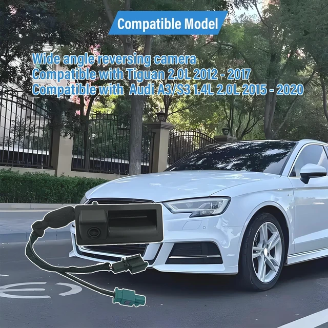 Alt view image 2 of 5 - YRMST Rear View Backup Camera Compatible with Tiguan 2.0L 2012-2017