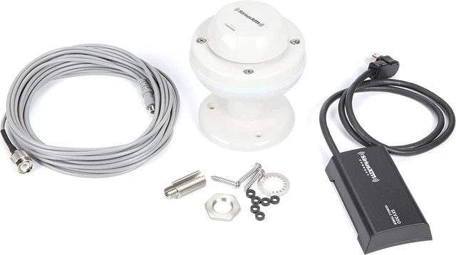Alt view image 5 of 5 - Kicker 46KMC5 Marine 6 Channel Boat Gauge Style Media Center & SiriusXM SXV300 Connect Tuner & Marine/RV Antenna Bundle with Zonoz Z-Tool