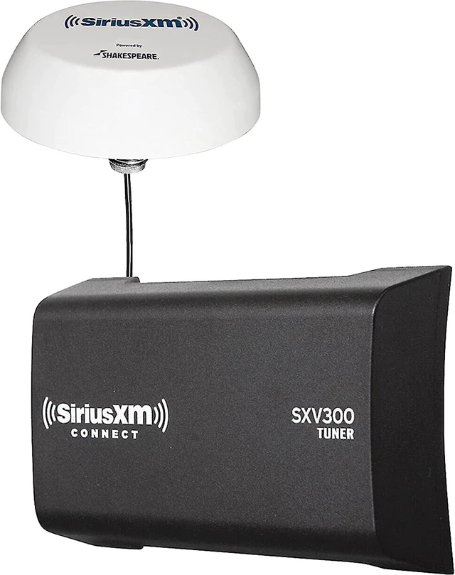 Alt view image 4 of 5 - Kicker 46KMC5 Marine 6 Channel Boat Gauge Style Media Center & SiriusXM SXV300 Connect Tuner & Marine/RV Antenna Bundle with Zonoz Z-Tool