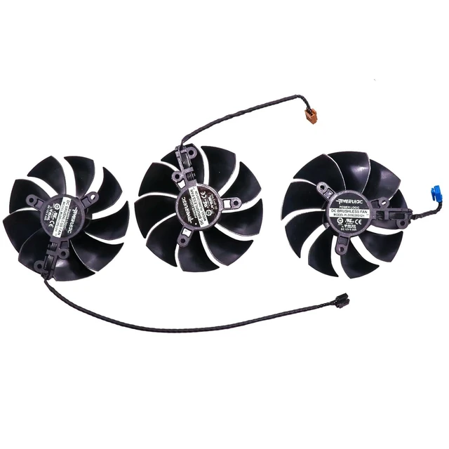Alt view image 3 of 5 - Karoraing PLD09220S12H 3080 3090 3080 Ti Gpu RTX 3060 Ti Gpu Fan