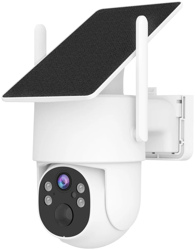 Main image of 4G LTE Cellular Security Camera Wireless Outdoor, No WiFi Needed, with SIM Card and One Year Unlimited Data Plan, Solar Powered, 360 Live View, 2K Color Night Vision, Motion Detection