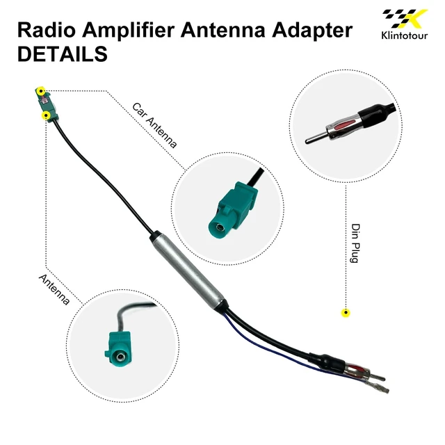 Alt view image 5 of 5 - Radio Wiring Harness with Antenna Adapter Compatible with Chrysler 2015-2020/Dodge 2013-2016/Jeep 2014-2020/Ram 2013-2019, Stereo Installation Wire Harness Kit Aftermarket Stereo CD Player Receiver