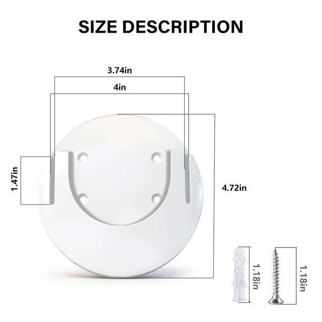 Alt view image 2 of 5 - Drill Free Wall & Ceiling Mount for Samsung Freestyle 2nd Gen(2 set))