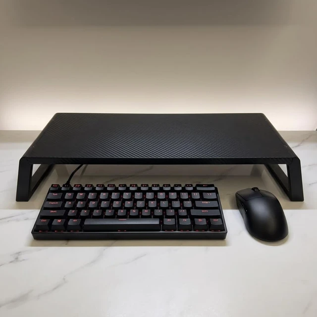 Alt view image 5 of 5 - Zapuno Desk Organizer and Accessories, Computer Monitor Stand Riser with USB Hub , Laptop Stand