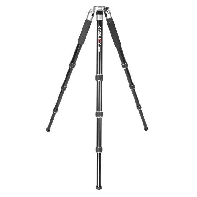 Alt view image 3 of 5 - Kingjoy K Series Aluminum Video and Photo Tripod, Full-Size, Black (K5008)