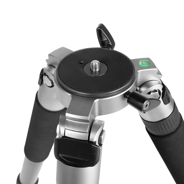 Alt view image 4 of 5 - Kingjoy K Series Aluminum Video and Photo Tripod, Full-Size, Black (K5008)